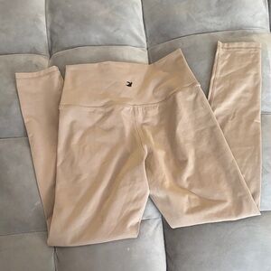 Glyder Pure Beige High-Waisted 7/8 Leggings size small